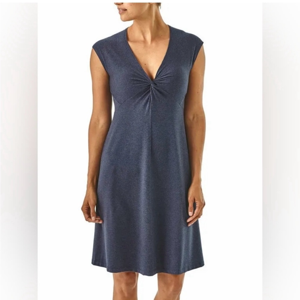 Patagonia Seabrook Bandha Dress in Dolomite Blue